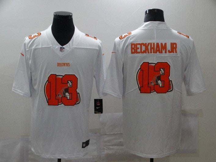 Odell Beckham Jr Cleveland Browns white Vapor jersey
