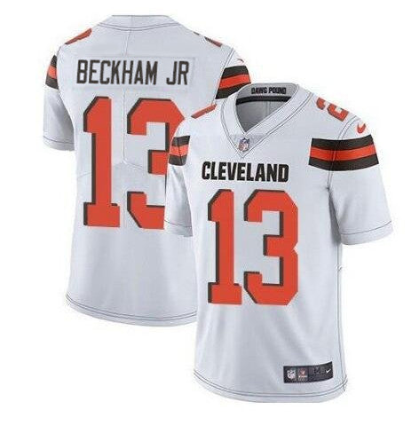 Odell Beckham Jr Cleveland Browns white Vapor jersey