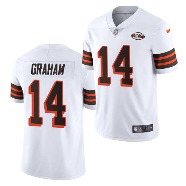 Otto Graham Cleveland Browns white Vapor jersey