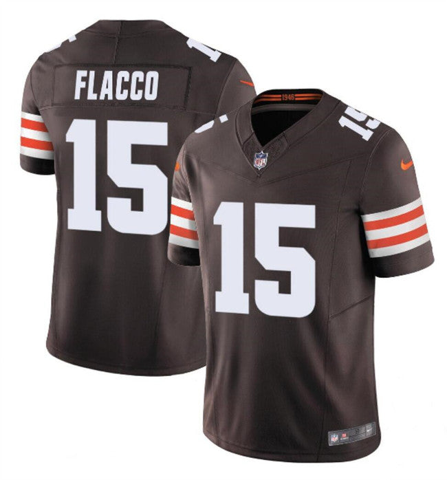 Joe Flacco Cleveland Browns brown Limited jersey