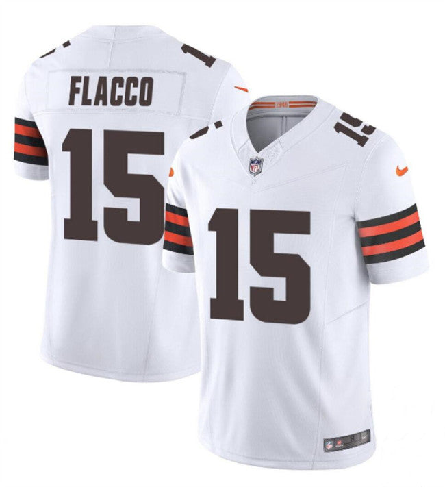 Joe Flacco Cleveland Browns white Limited jersey