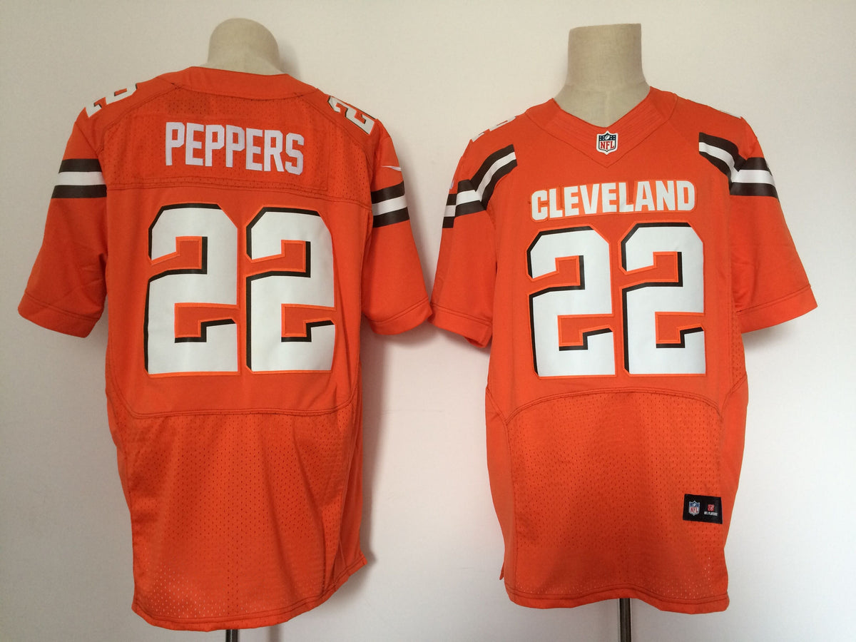 Jabrill Peppers Cleveland Browns orange Elite jersey