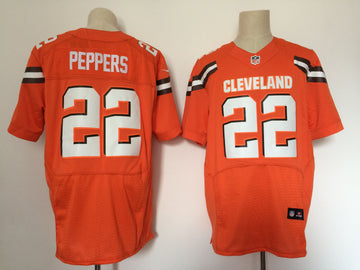 Jabrill Peppers Cleveland Browns orange Elite jersey