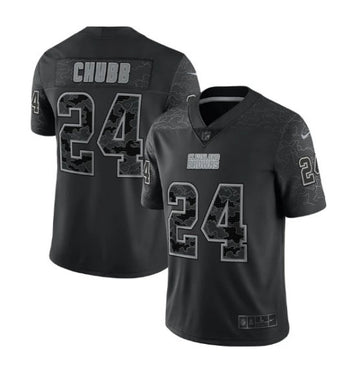 Nick Chubb Cleveland Browns black jersey