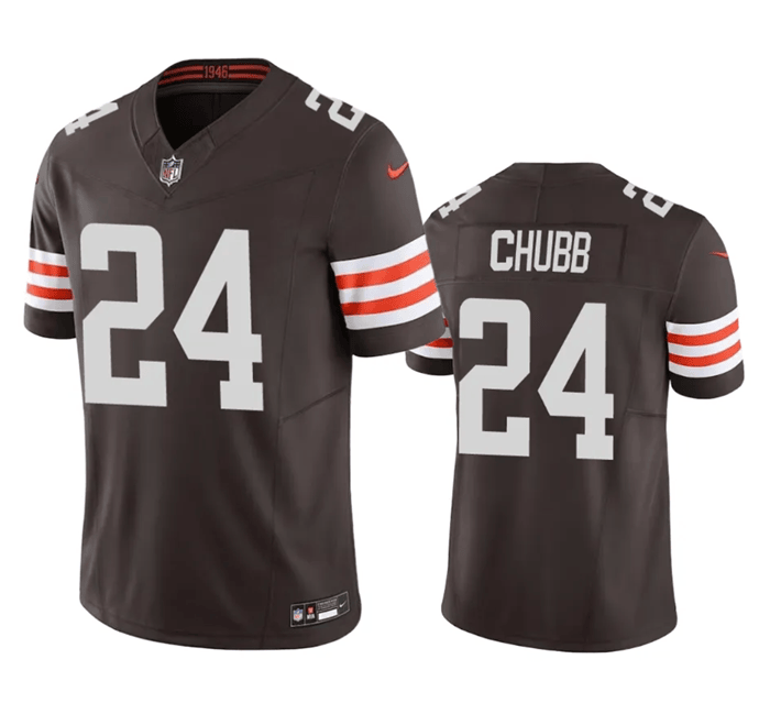 Nick Chubb Cleveland Browns brown Untouchable jersey