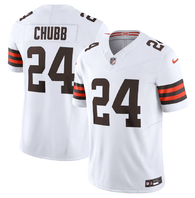 Nick Chubb Cleveland Browns white Untouchable jersey