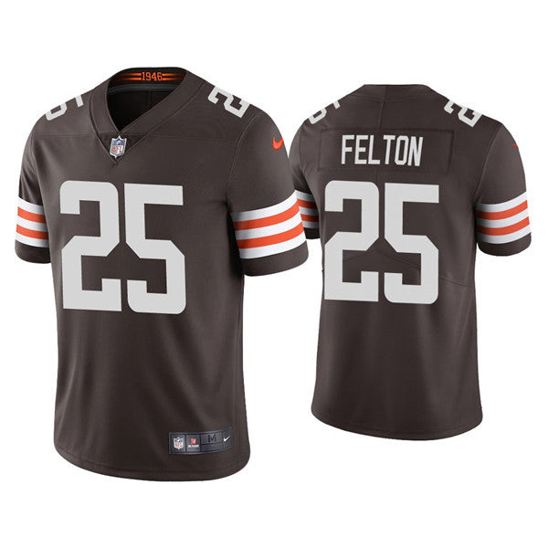 Demetric Felton Cleveland Browns brown Vapor jersey