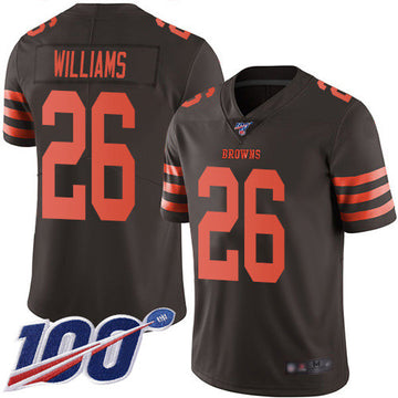 Greedy Williams Cleveland Browns brown Color Rush jersey