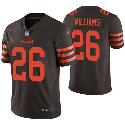 Greedy Williams Cleveland Browns brown Color Rush jersey