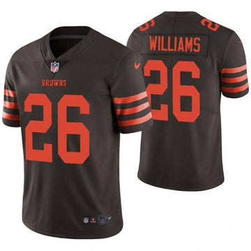 Greedy Williams Cleveland Browns brown Color Rush jersey