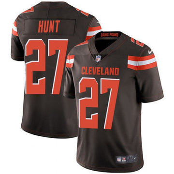 Kareem Hunt Cleveland Browns brown Vapor jersey