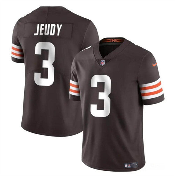 Jerry Jeudy Cleveland Browns brown Vapor jersey