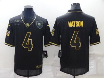 Deshaun Watson Cleveland Browns black Salute To Service jersey