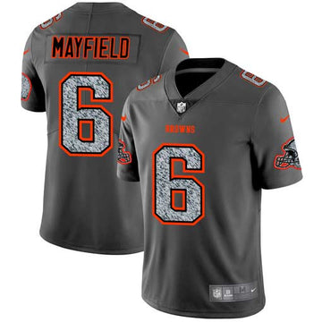 Baker Mayfield Cleveland Browns gray Fashion Static jersey