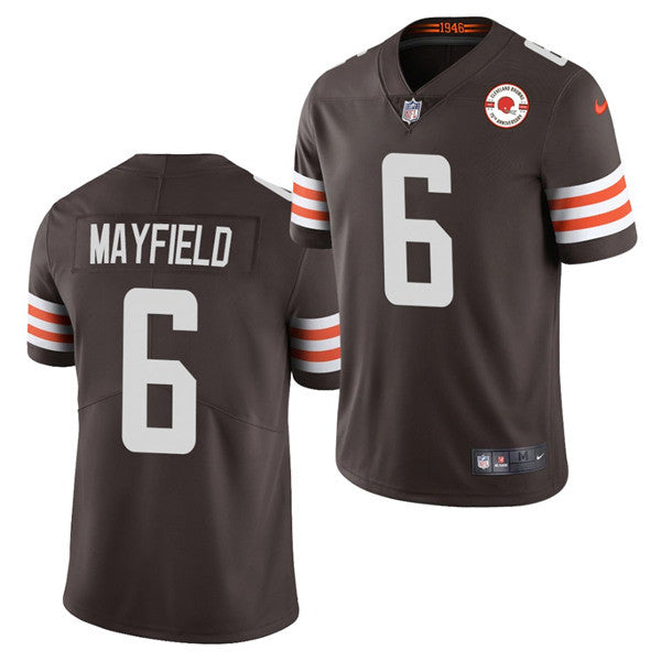 Baker Mayfield Cleveland Browns brown Vapor jersey