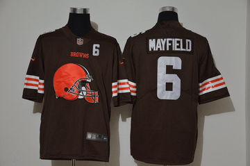 Baker Mayfield Cleveland Browns brown Vapor jersey