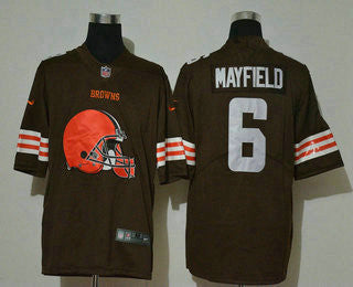 Baker Mayfield Cleveland Browns brown Vapor jersey