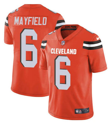 Baker Mayfield Cleveland Browns orange Vapor jersey