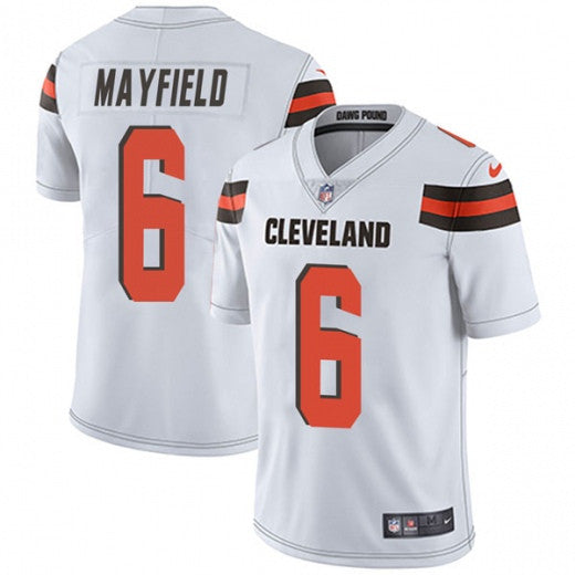 Baker Mayfield Cleveland Browns white Vapor jersey