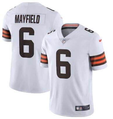 Baker Mayfield Cleveland Browns white Vapor jersey