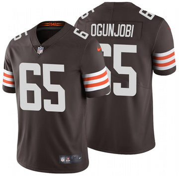 Larry Ogunjobi Cleveland Browns brown Vapor jersey