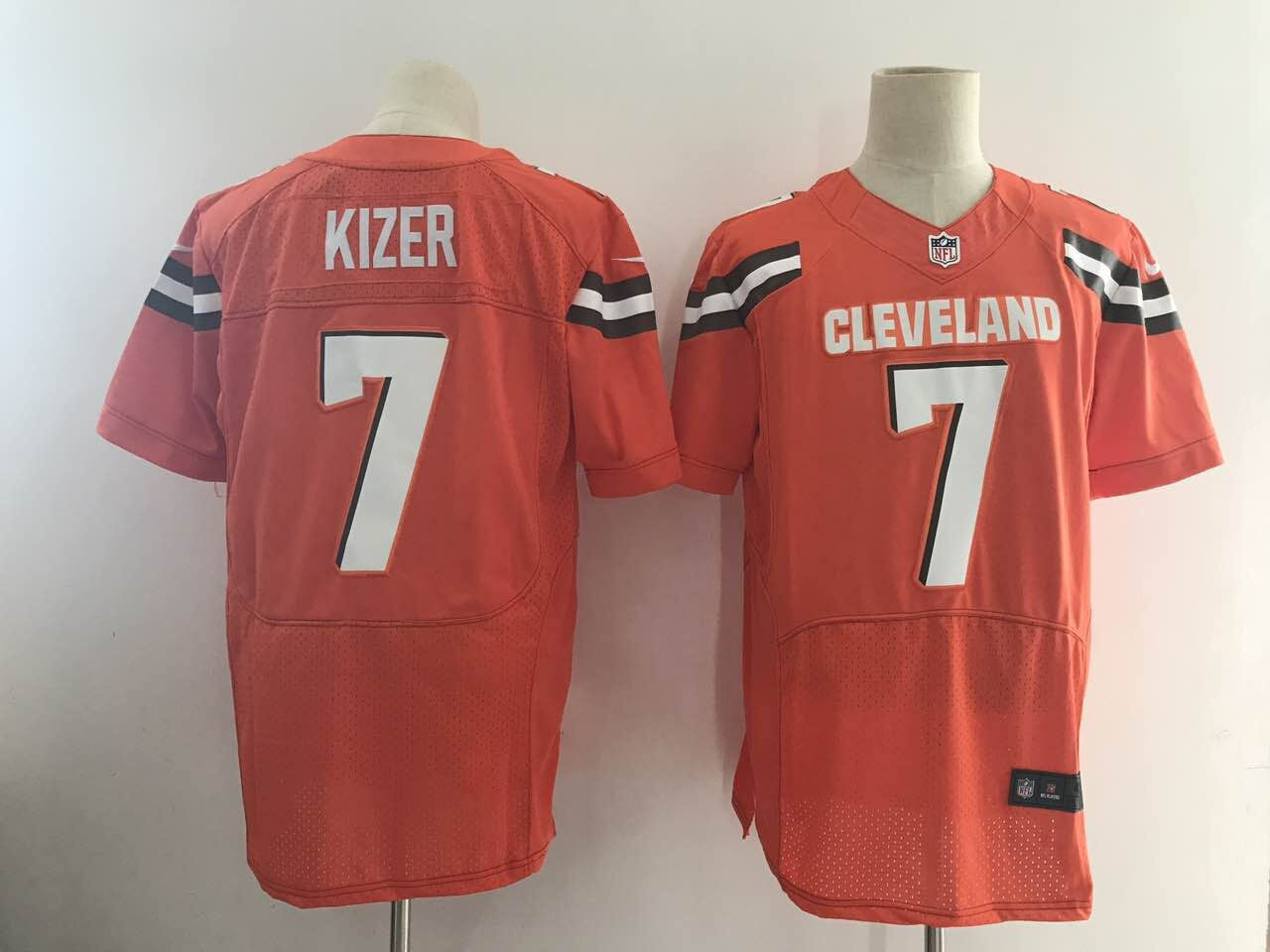 DeShone Kizer Cleveland Browns orange Elite jersey