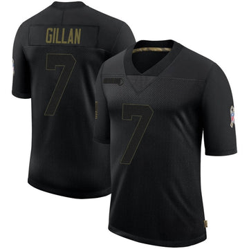 Jamie Gillan Cleveland Browns black Salute To Service jersey