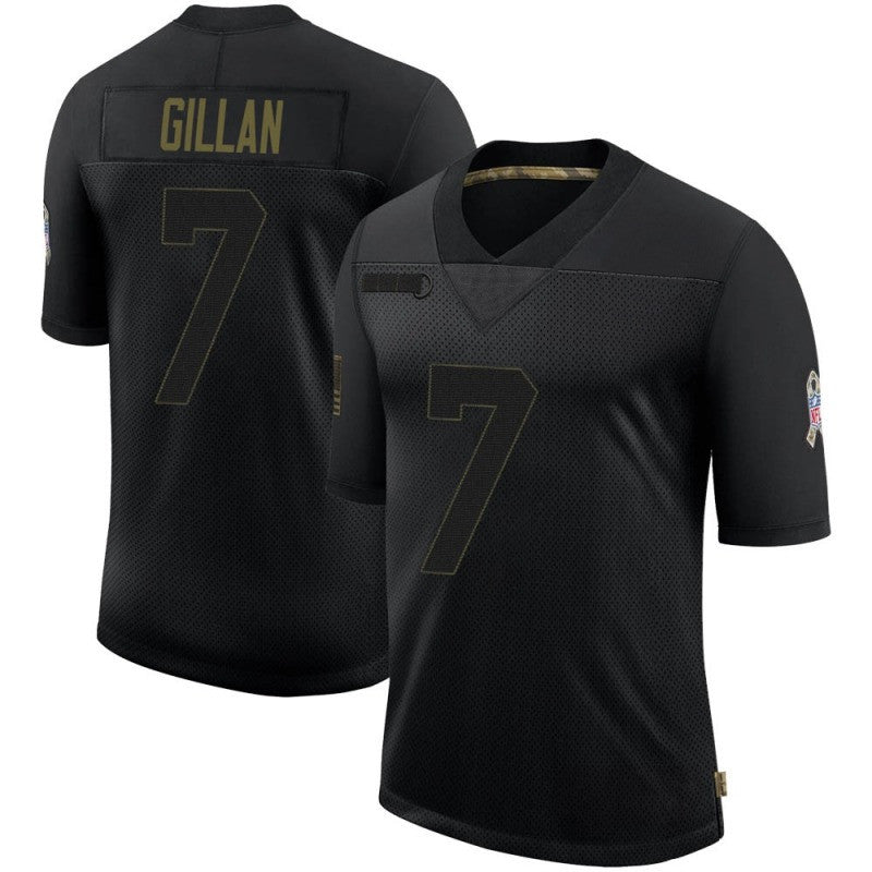 Jamie Gillan Cleveland Browns black Salute To Service jersey
