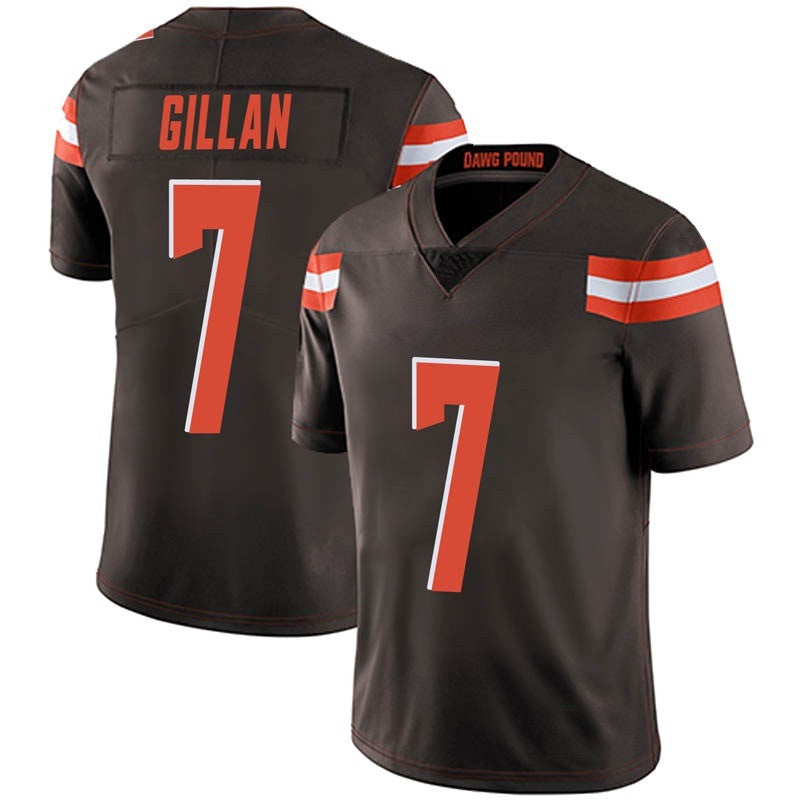 Jamie Gillan Cleveland Browns brown Vapor jersey