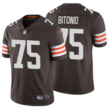 Joel Bitonio Cleveland Browns brown Vapor jersey