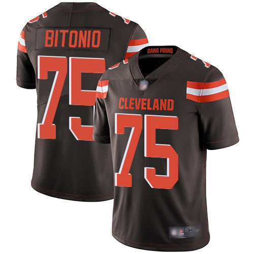 Joel Bitonio Cleveland Browns brown Vapor jersey