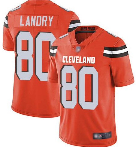 Jarvis Landry Cleveland Browns orange Vapor jersey