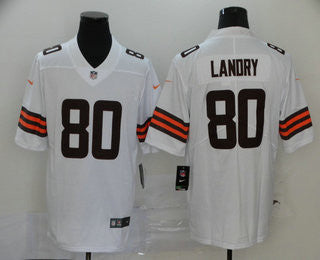 Jarvis Landry Cleveland Browns white Vapor jersey