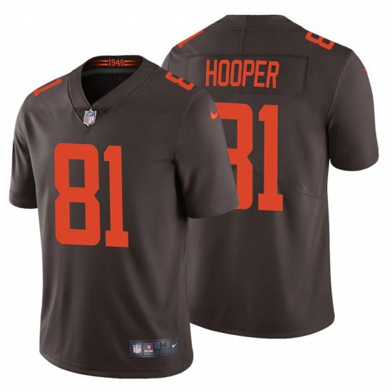 Austin Hooper Cleveland Browns brown Vapor jersey