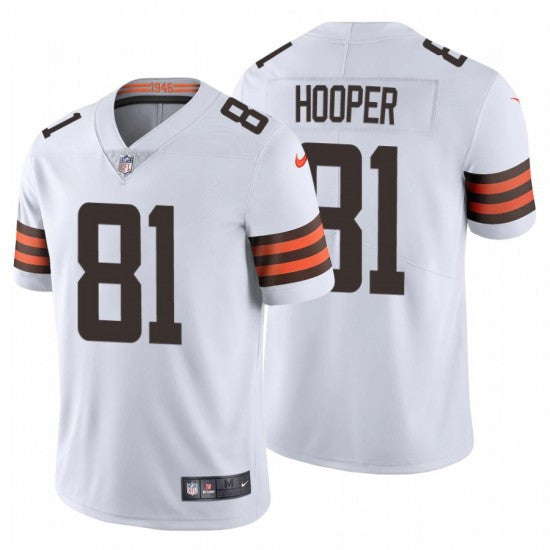 Austin Hooper Cleveland Browns white Vapor jersey