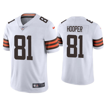 Austin Hooper Cleveland Browns white Vapor jersey