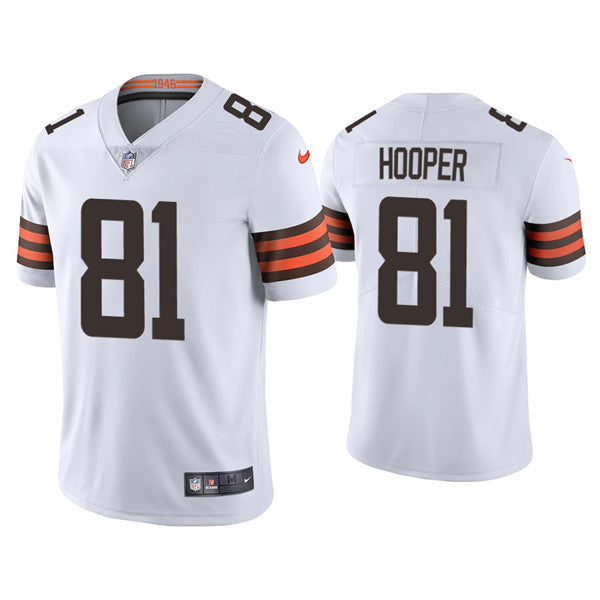 Austin Hooper Cleveland Browns white Vapor jersey