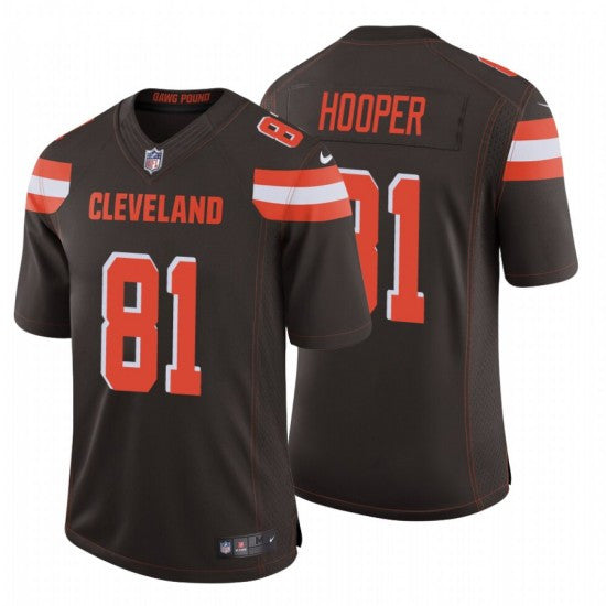 Austin Hooper Cleveland Browns brown Vapor jersey