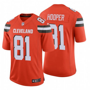 Austin Hooper Cleveland Browns orange Vapor jersey