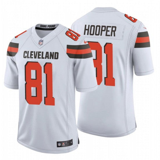 Austin Hooper Cleveland Browns white Vapor jersey