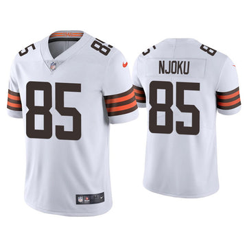 David Njoku Cleveland Browns white Vapor jersey