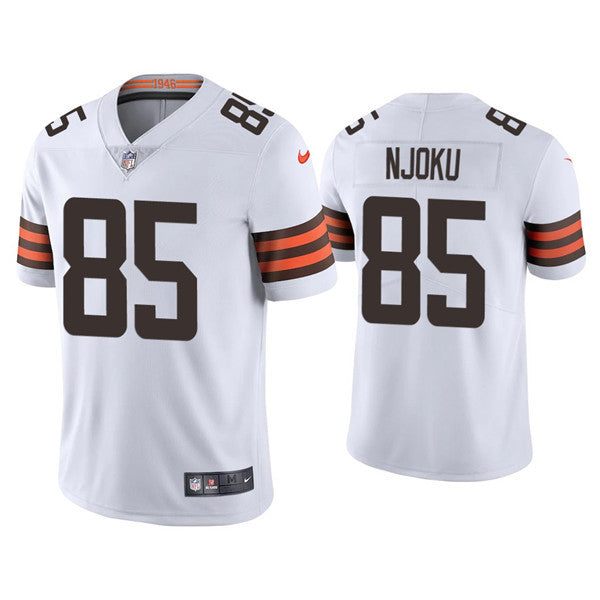 David Njoku Cleveland Browns white Vapor jersey