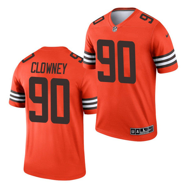 Jadeveon Clowney Cleveland Browns orange Inverted Legend jersey