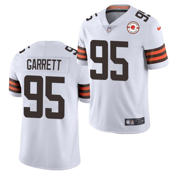 Myles Garrett Cleveland Browns white Vapor jersey