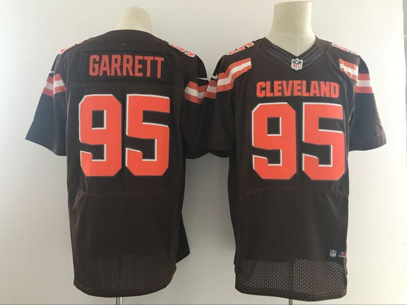 Myles Garrett Cleveland Browns brown Elite jersey