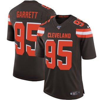 Myles Garrett Cleveland Browns brown Vapor jersey
