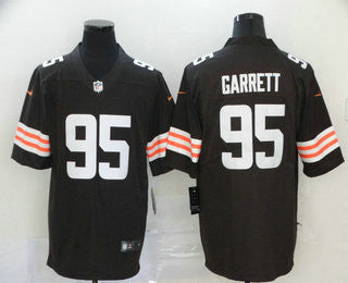 Myles Garrett Cleveland Browns brown Vapor jersey