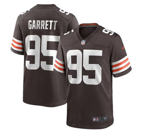 Myles Garrett Cleveland Browns brown Game jersey