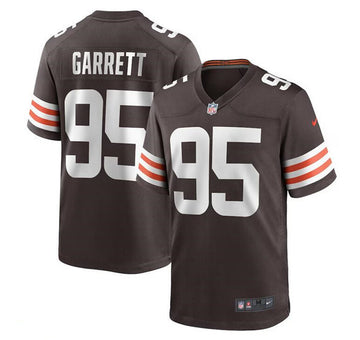 Myles Garrett Cleveland Browns brown Game jersey