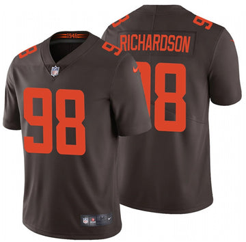Sheldon Richardson New Cleveland Browns brown Vapor jersey